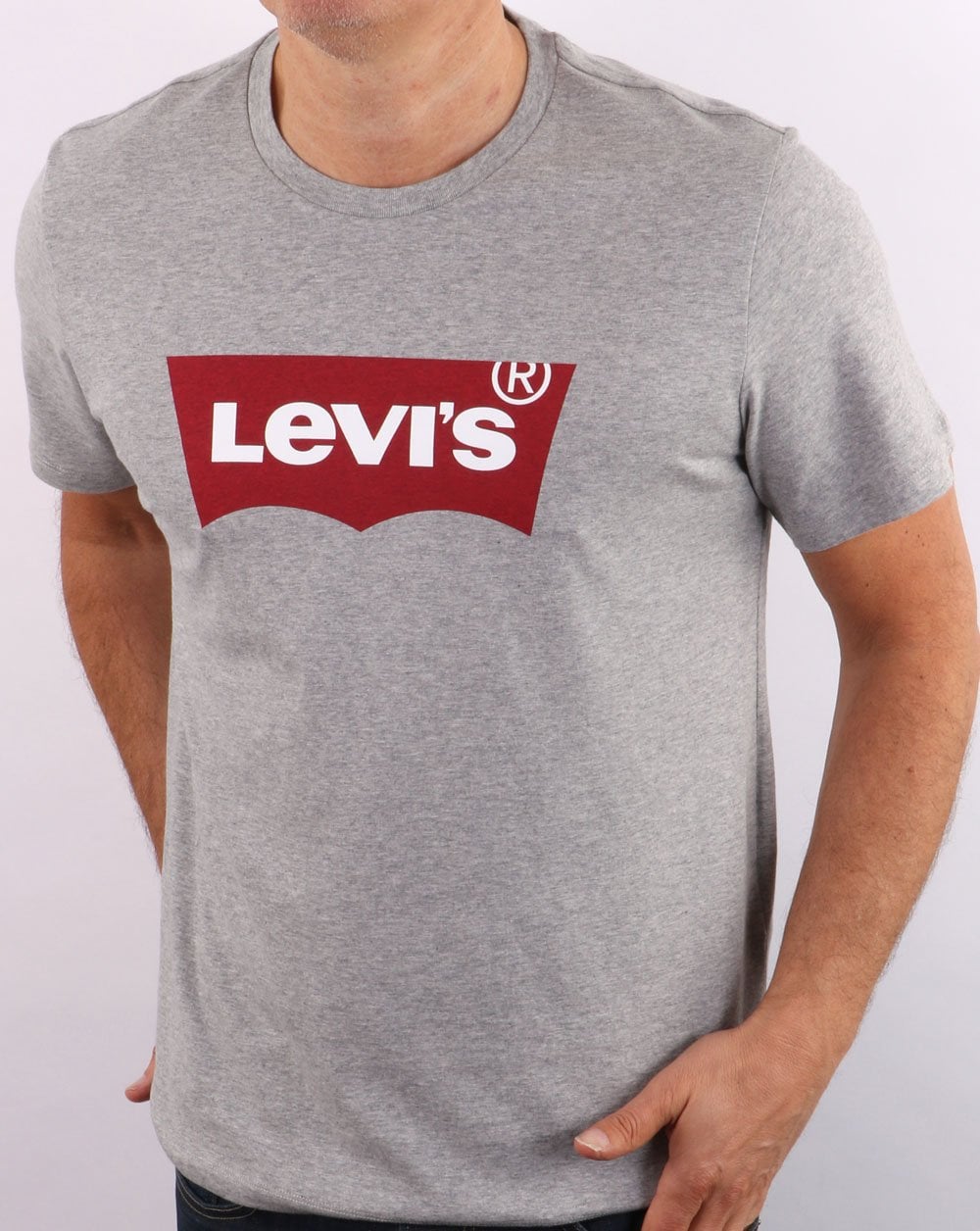 Levi's Graphic Tee Heather Grey