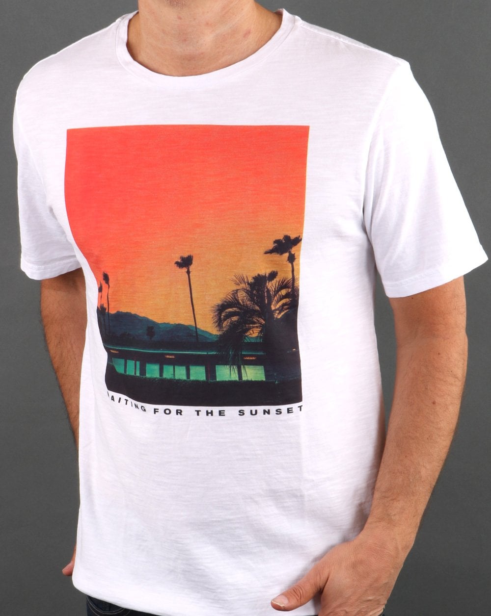 Benetton Print T-shirt White