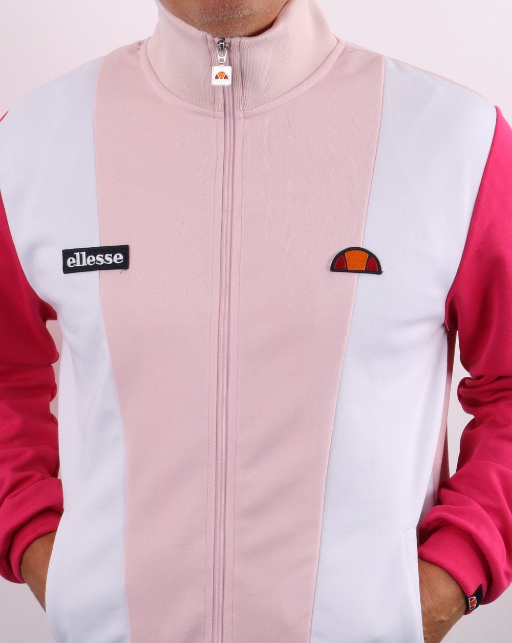 Ellesse Vilas Track Top Pink