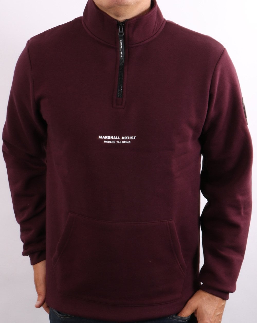 Marshall Artist Siren Half Zip Bordeaux