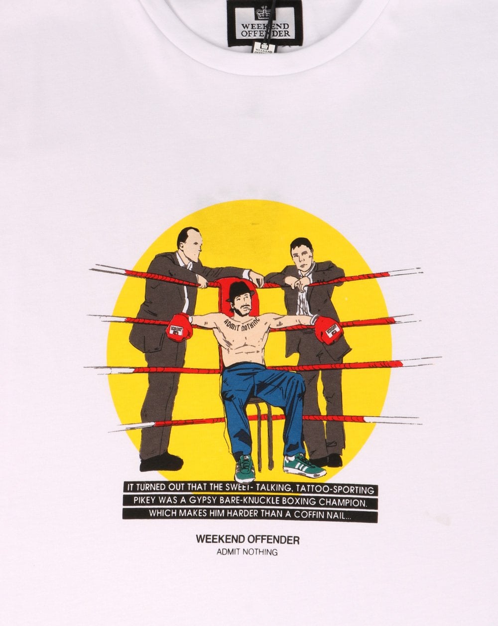 Weekend Offender Mickey T-shirt White