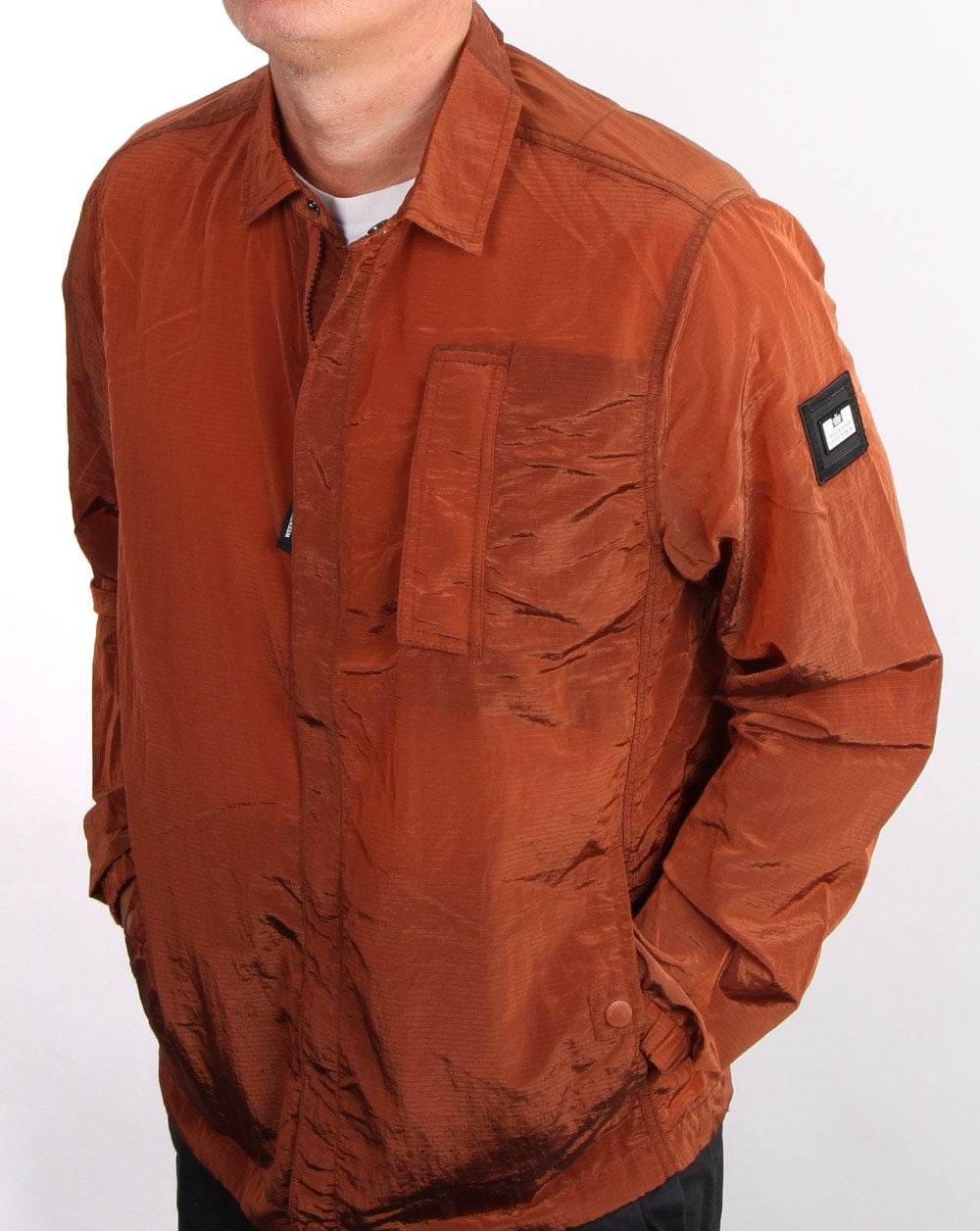 Weekend Offender Sorvino Overshirt Bronze