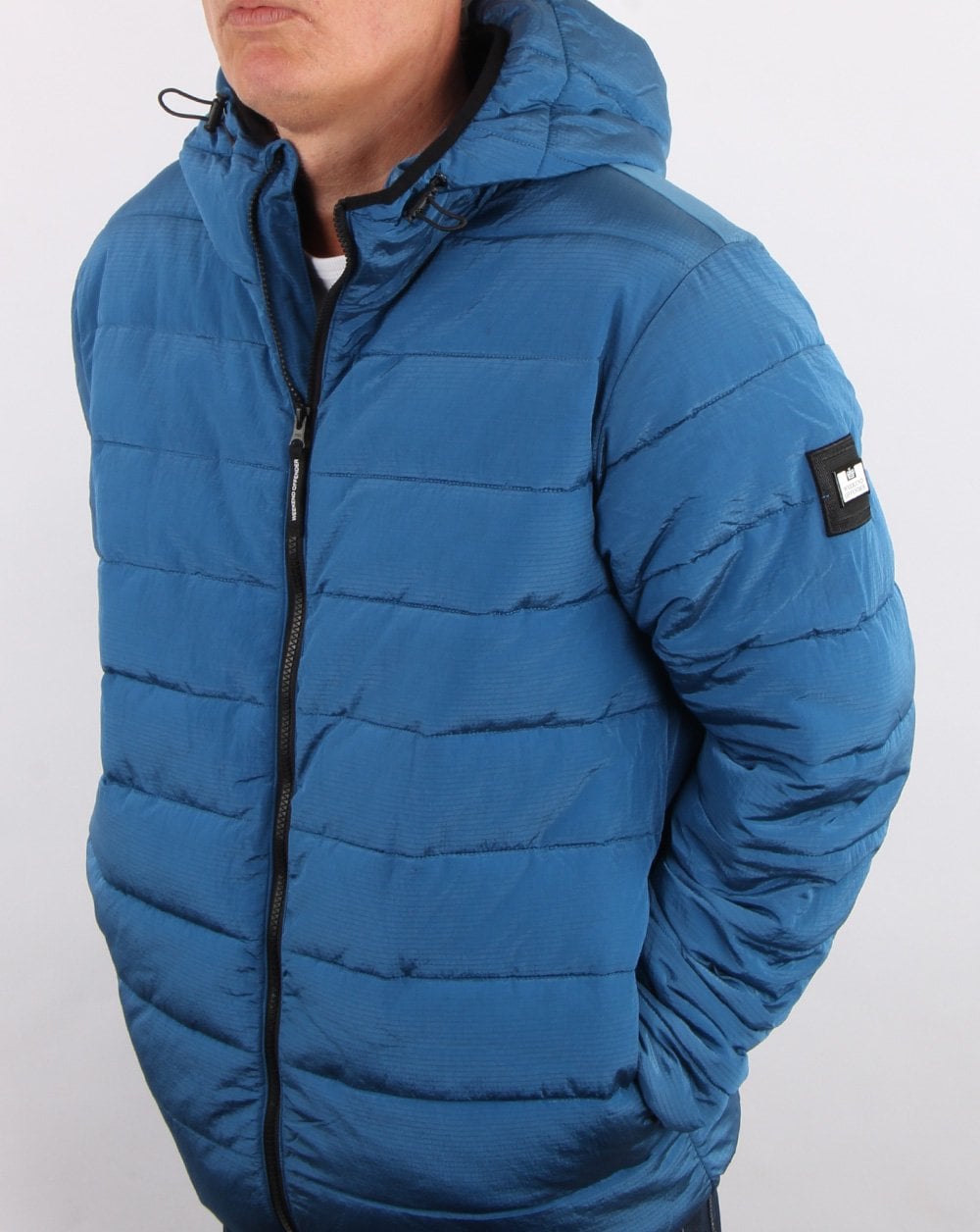 Weekend Offender La Guardia Padded Jacket Blue