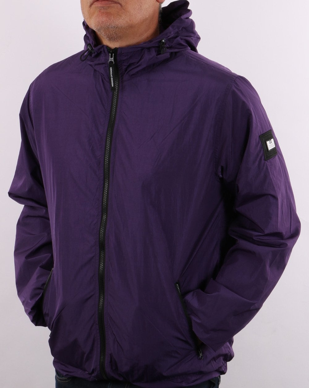 Weekend Offender Technician Jacket Deep Purple