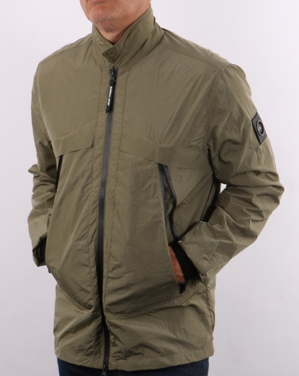 Marshall Artist Molecular Kita Overshirt Khaki