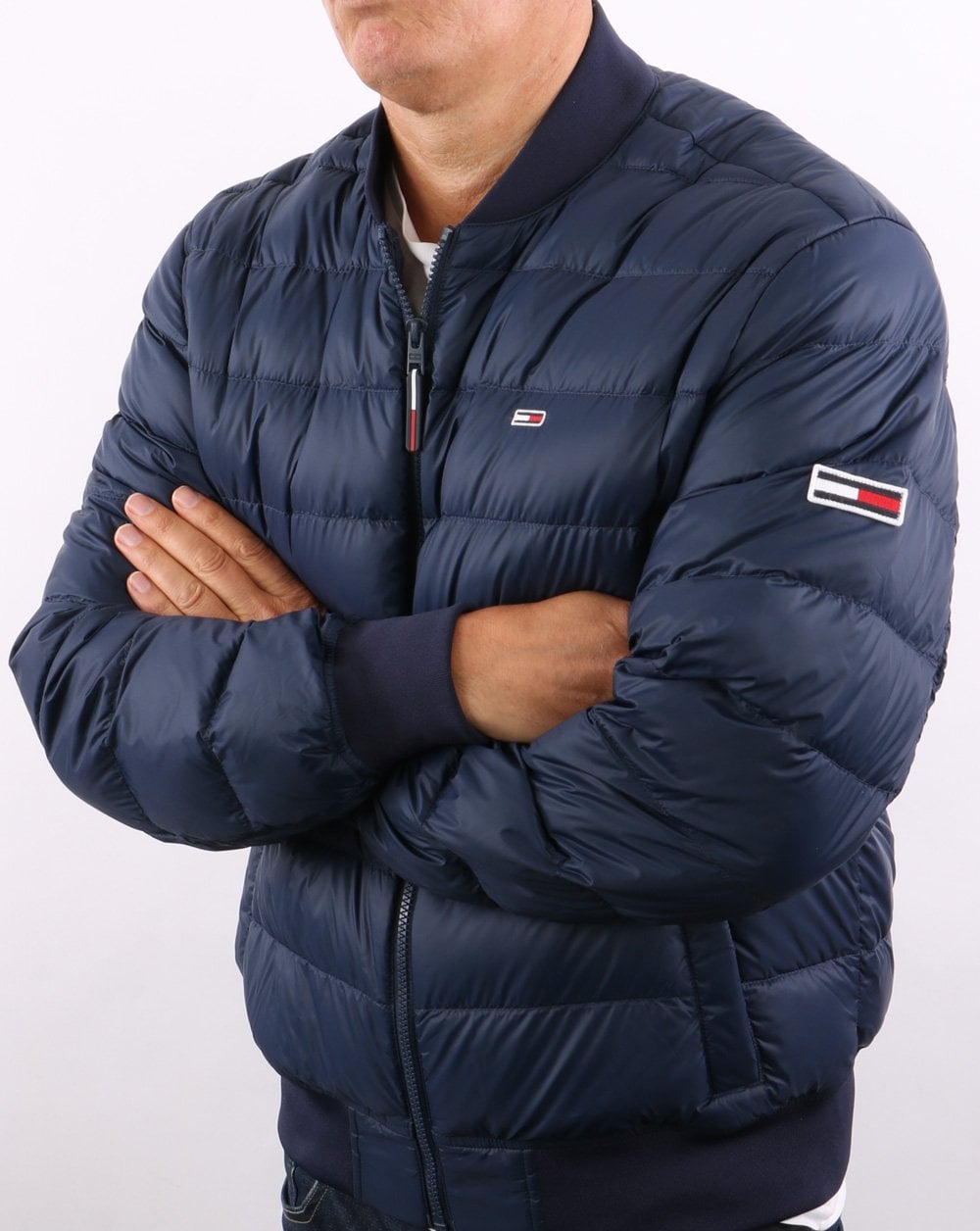 Tommy Jeans Down Bomber Jacket Navy