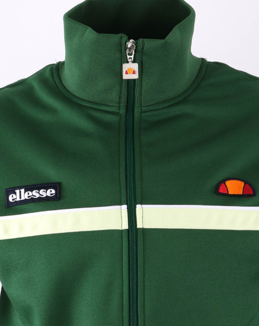 Ellesse Fabria Track Top Dark Green