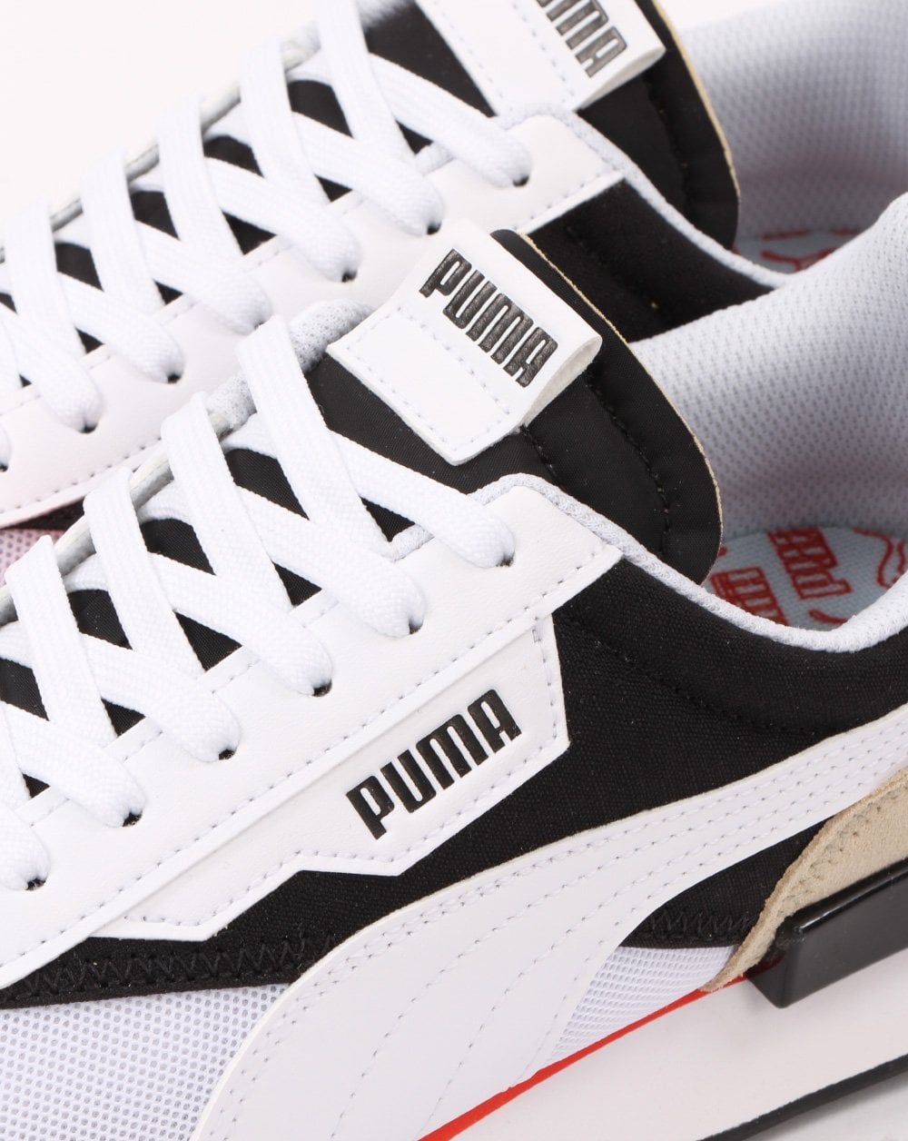 Puma Future Rider Core Trainers White/Black
