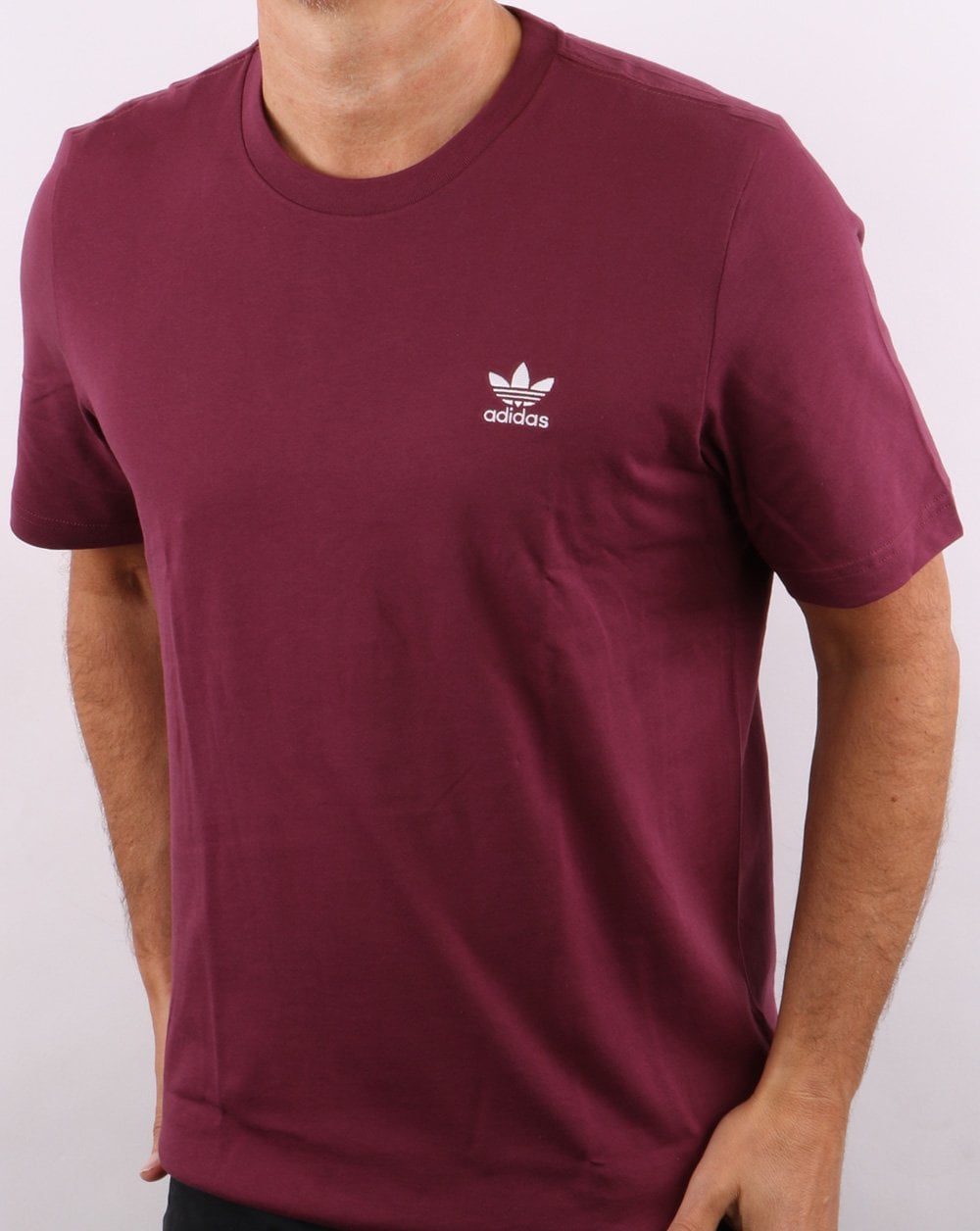 Adidas Originals Essential T Shirt Crimson