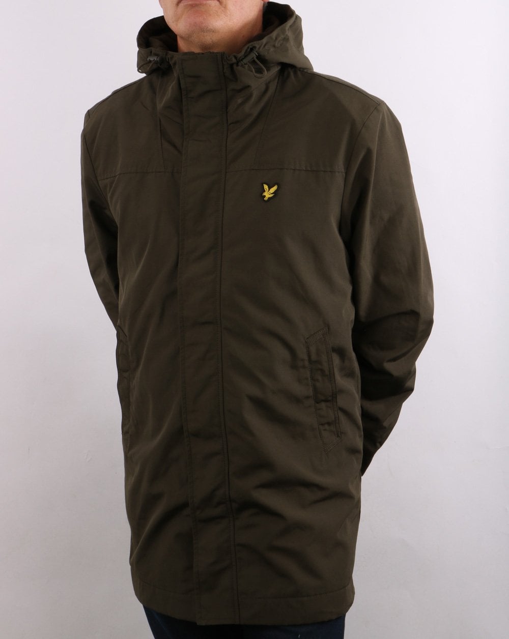 Lyle & Scott Hooded Parka Olive