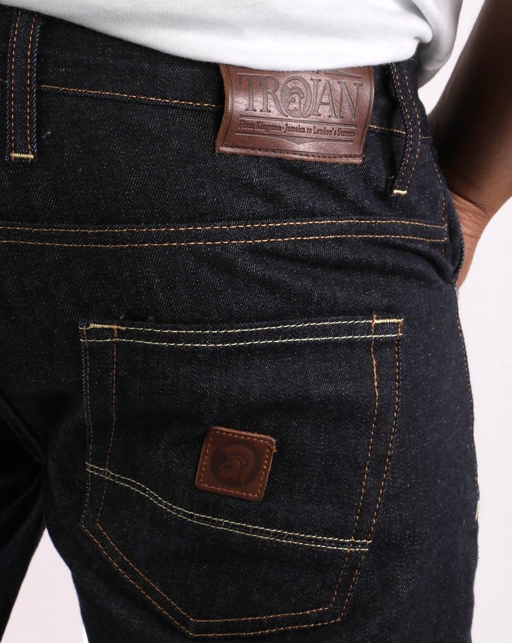 Trojan Straight Leg Jeans Raw