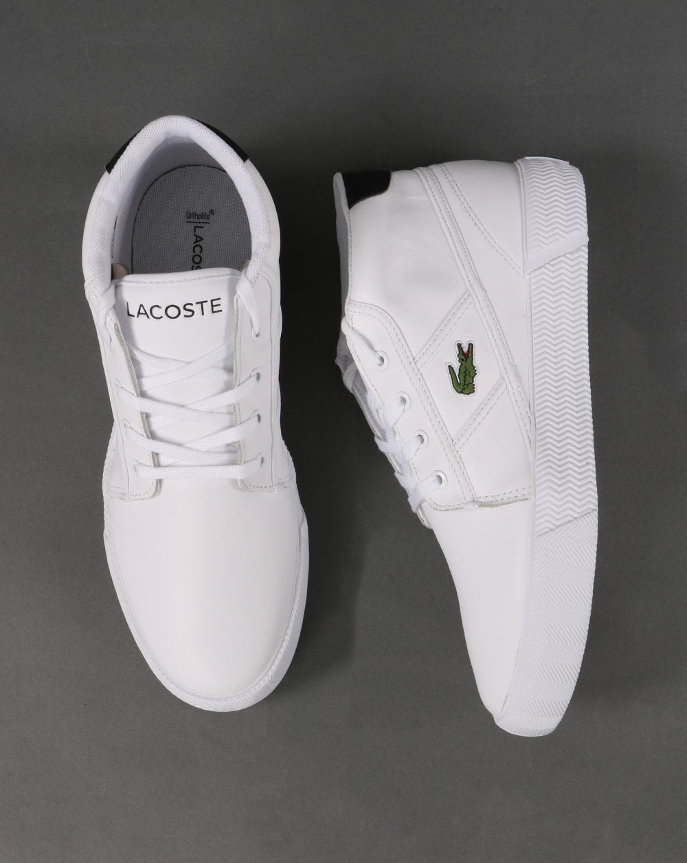 Lacoste Footwear Gripshot Chukka Trainer White/black