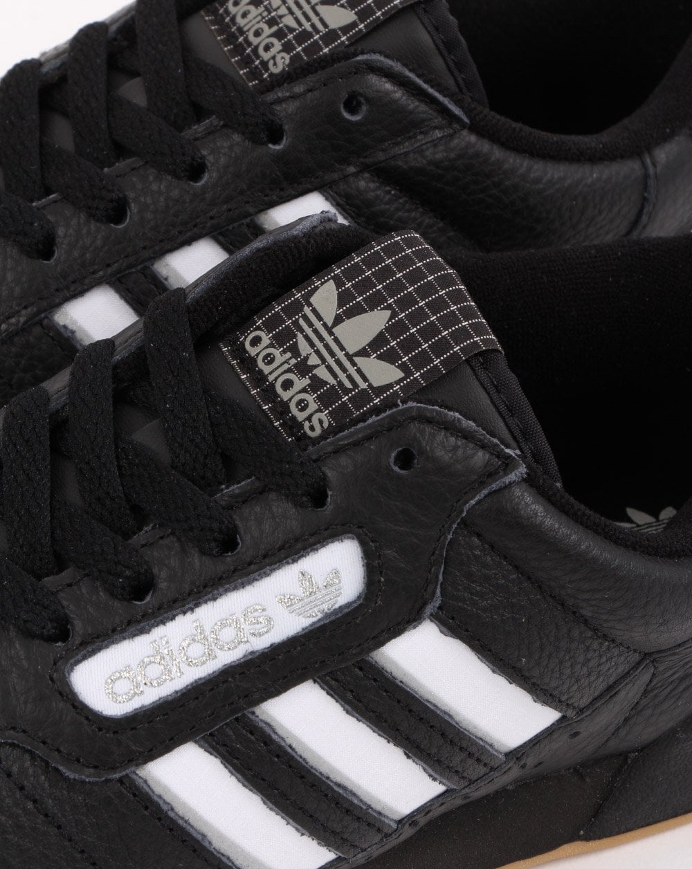 Adidas Continental 80 Stripes Trainers Black/White