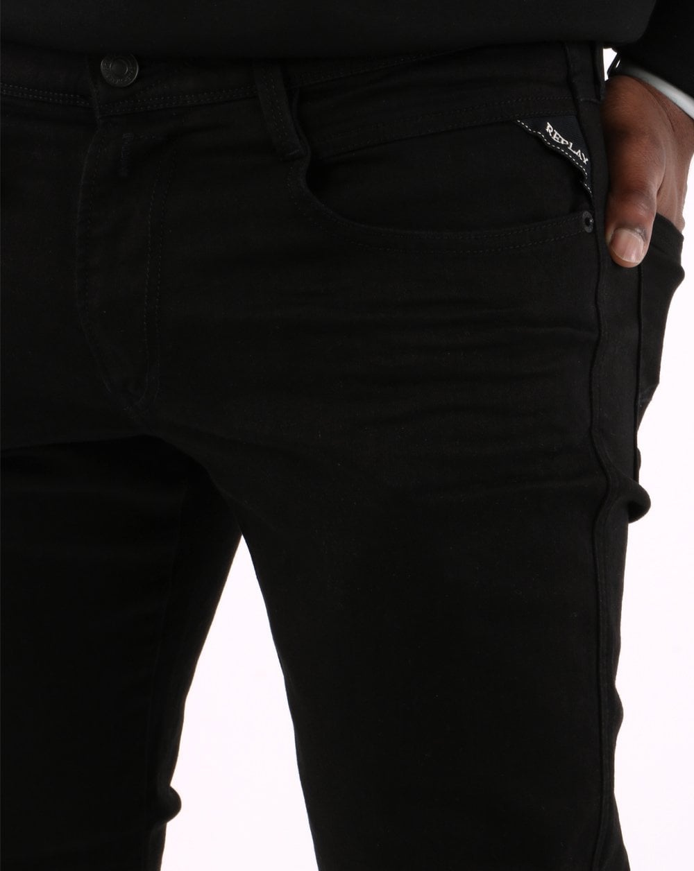Replay Anbass Jeans Black