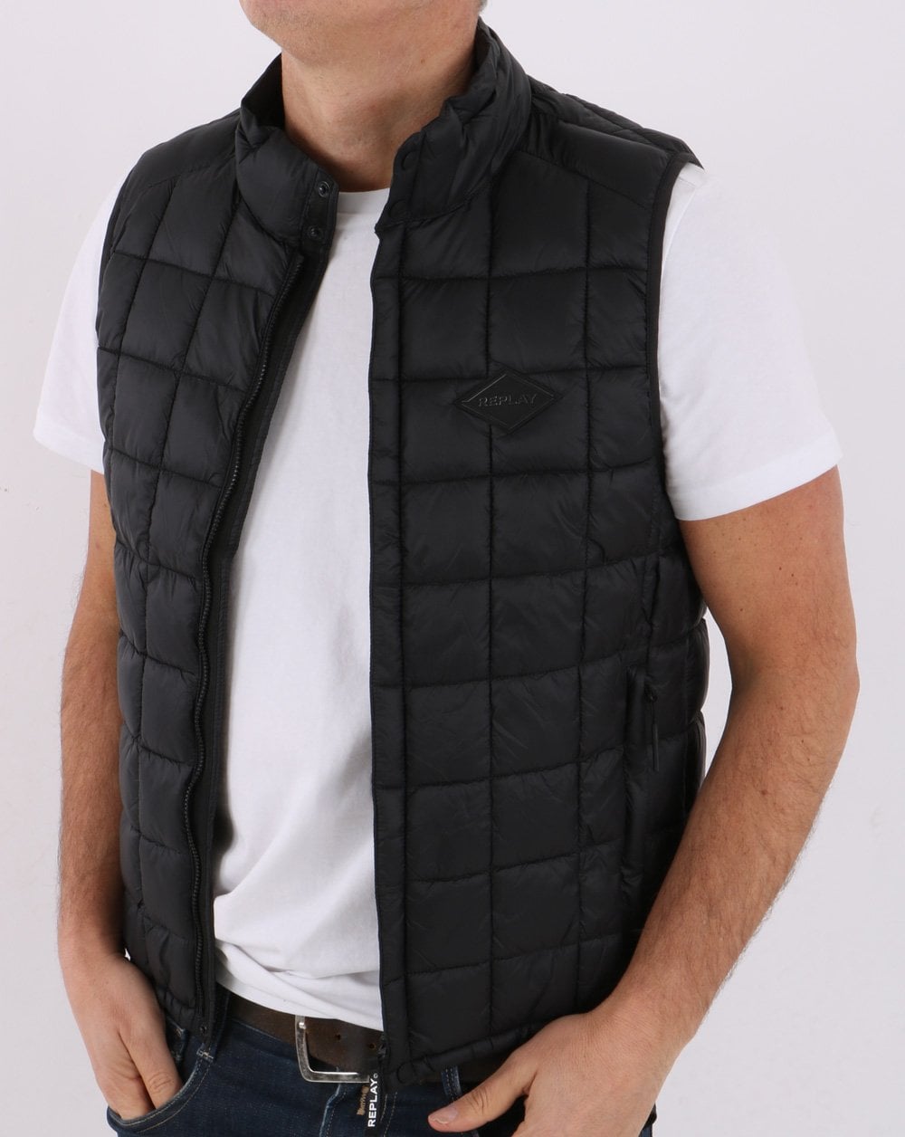 Replay Gilet Black