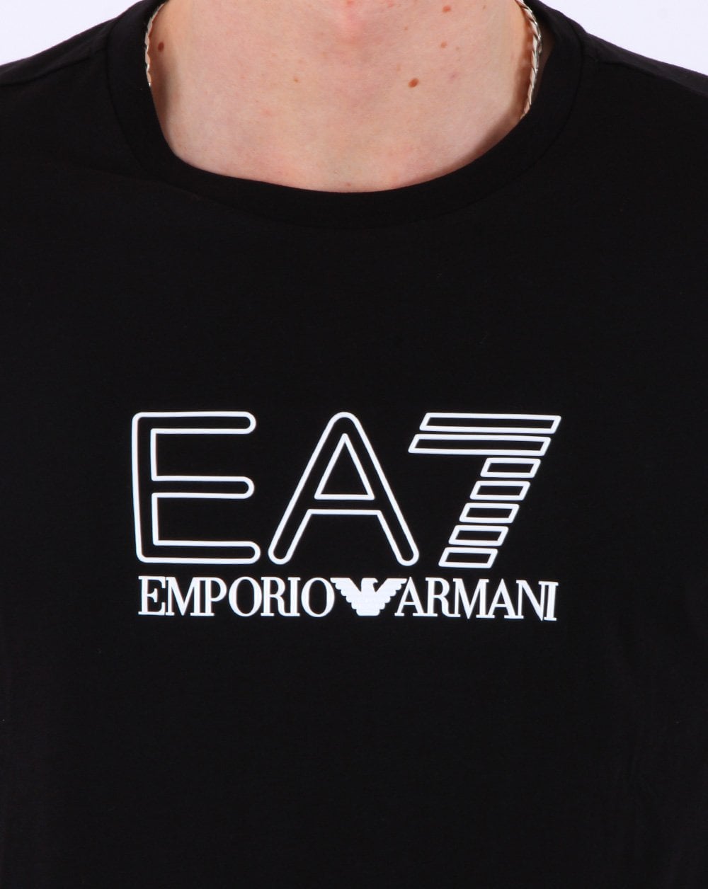 Emporio Armani EA7 Fundamental Sporty T-shirt Black