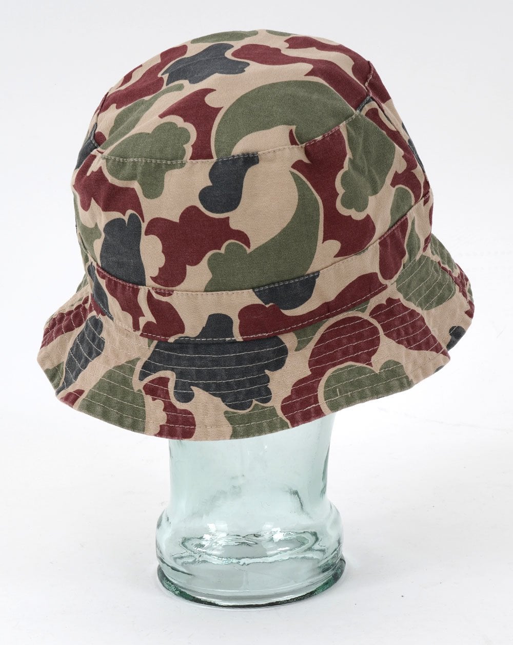 Pretty Green Miles Camo Bucket Hat Multi