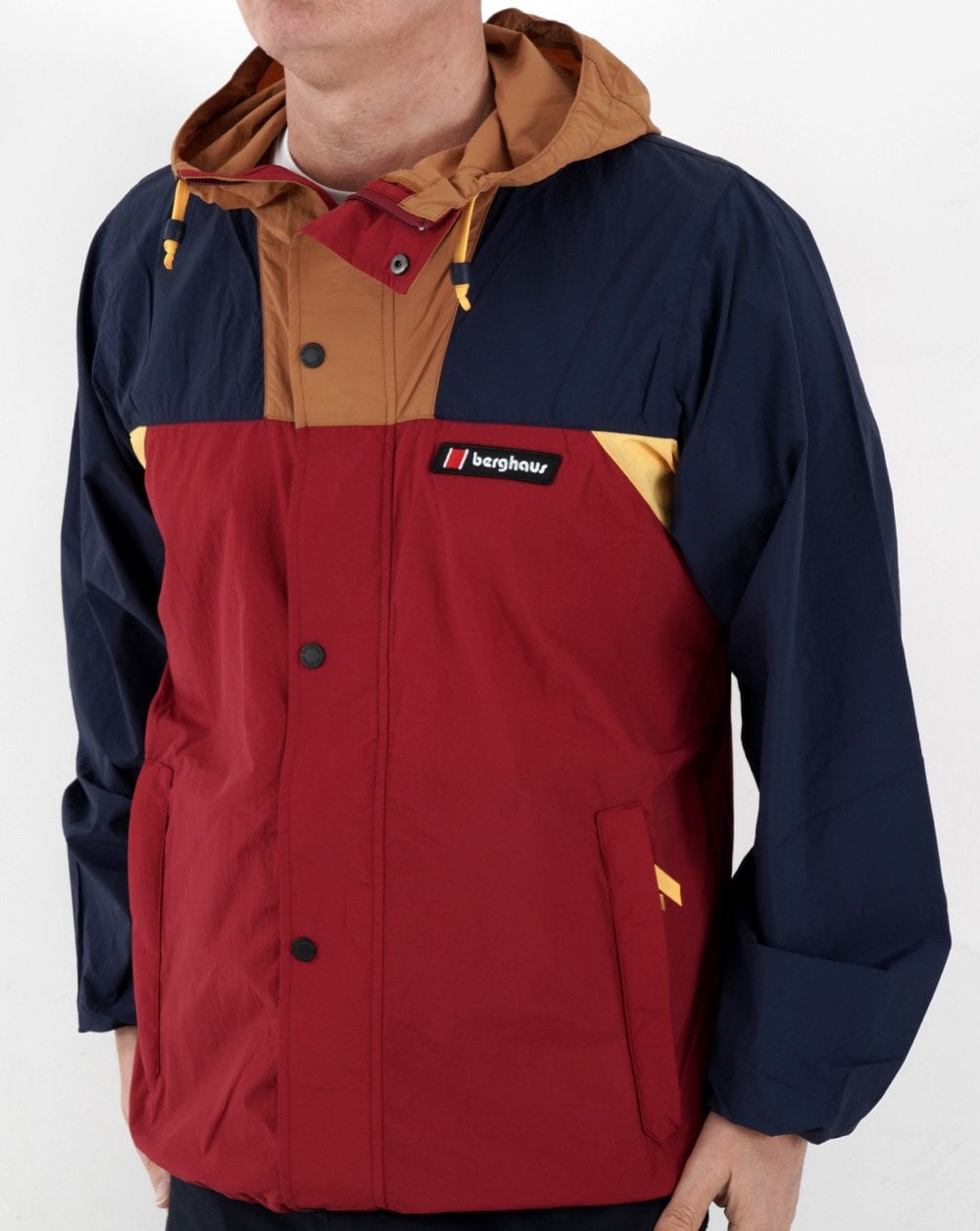Berghaus Dean Street Windbreaker Red/dusk/yellow