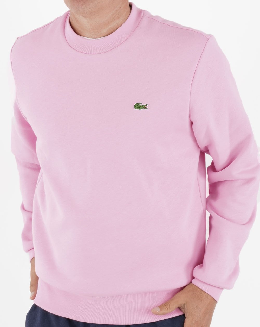 Lacoste Cotton Sweatshirt Pink