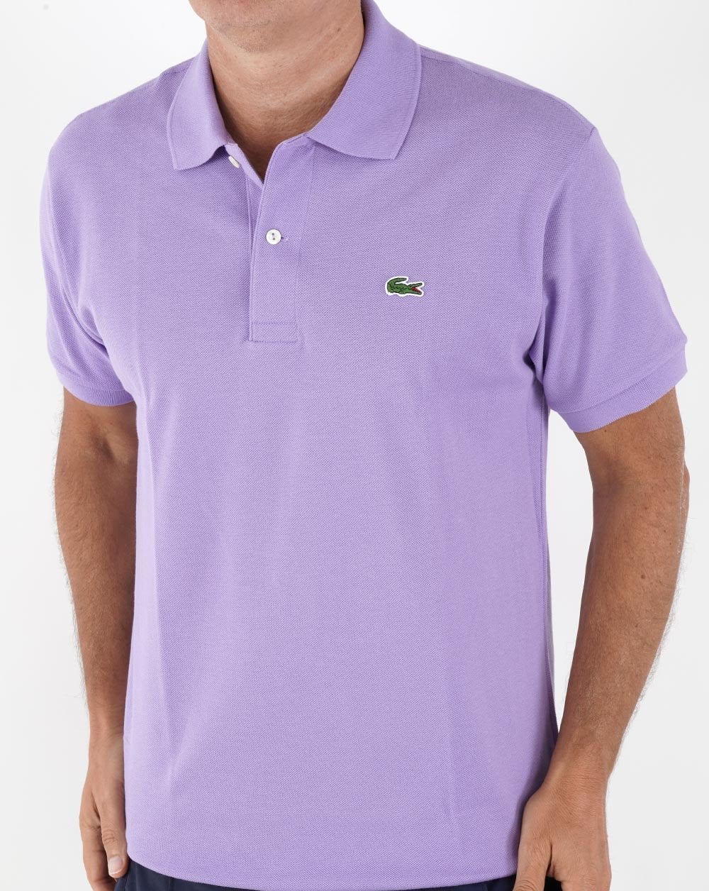 Lacoste Classic Polo Shirt Purple