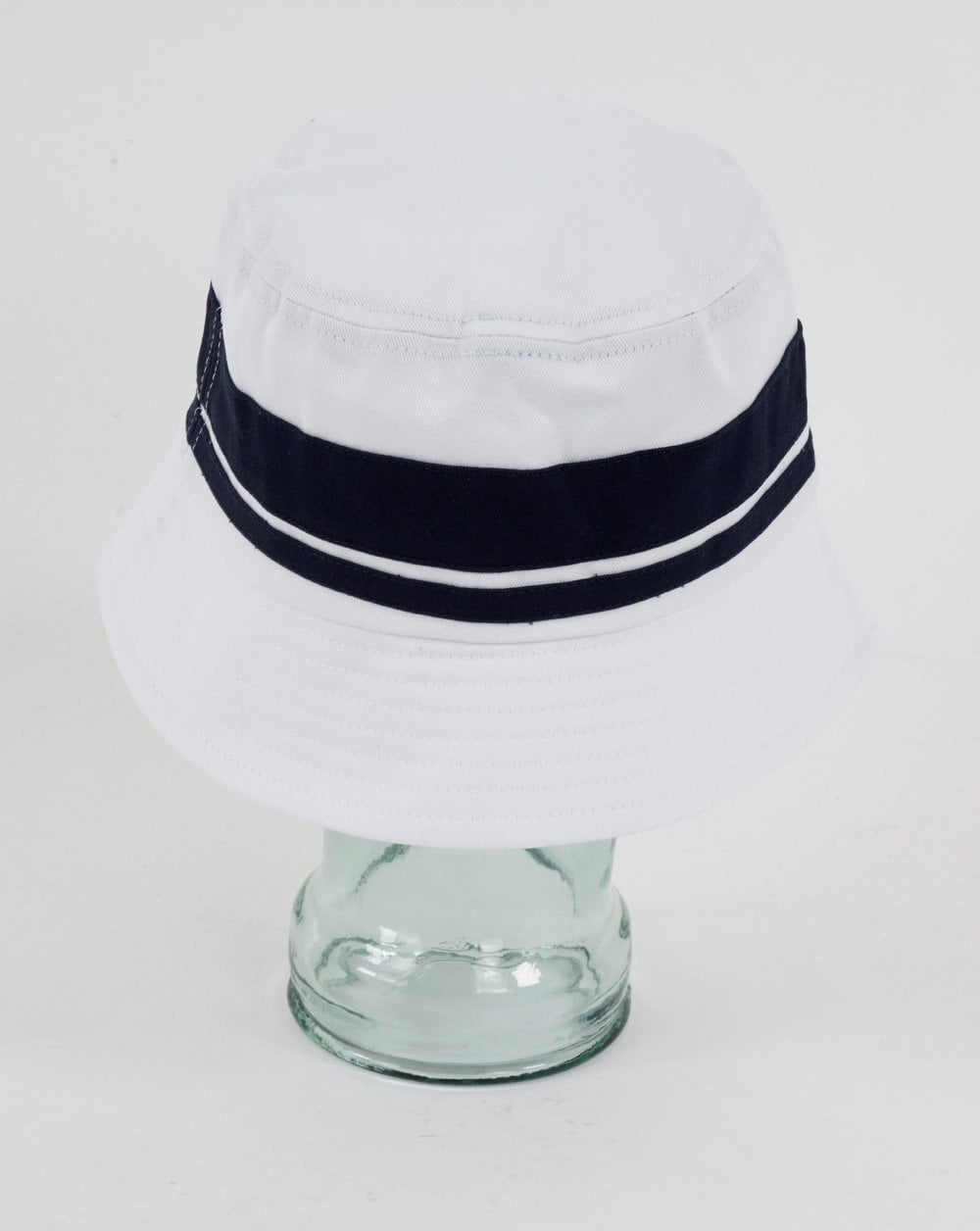 Sergio Tacchini Newsford Bucket Hat White/Navy