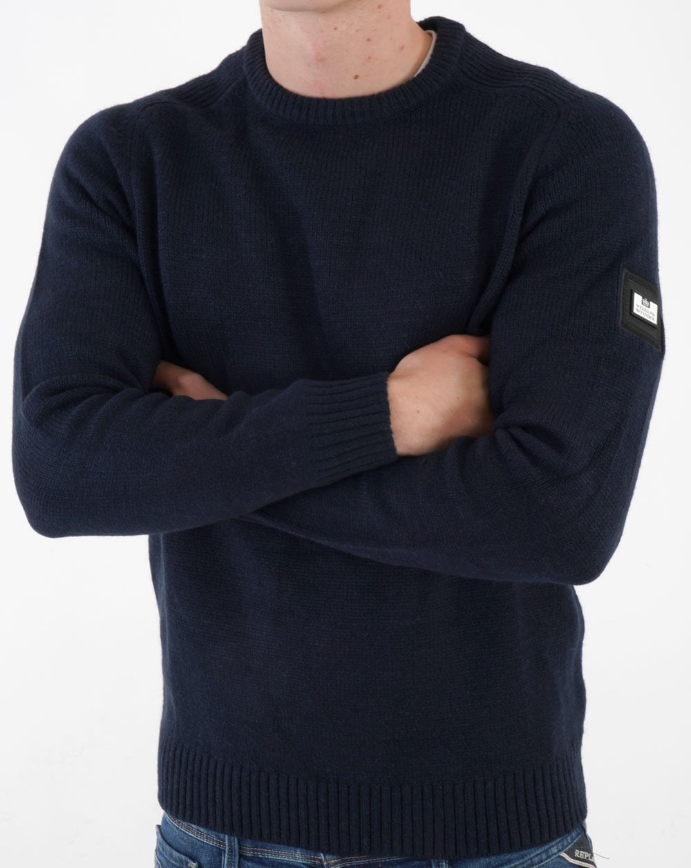 Weekend Offender Zagreb Knit Navy