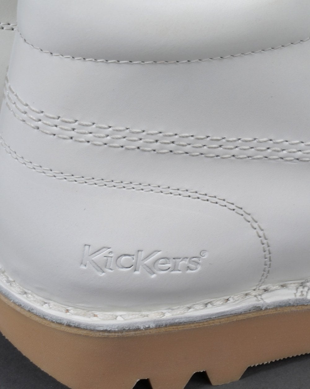Kickers Kick Hi Leather Boot White