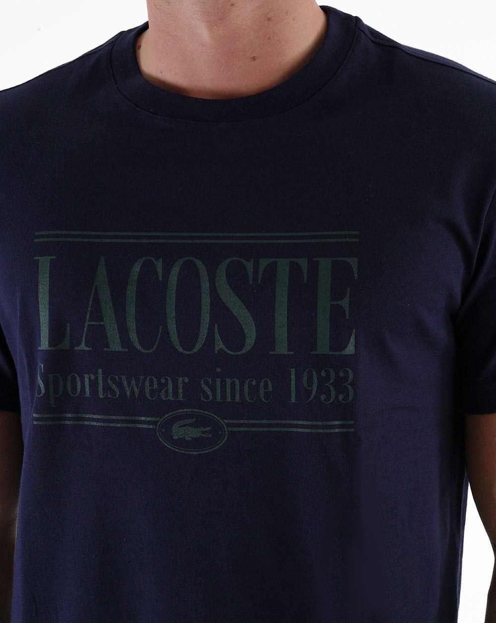 Lacoste Logo T-shirt Navy
