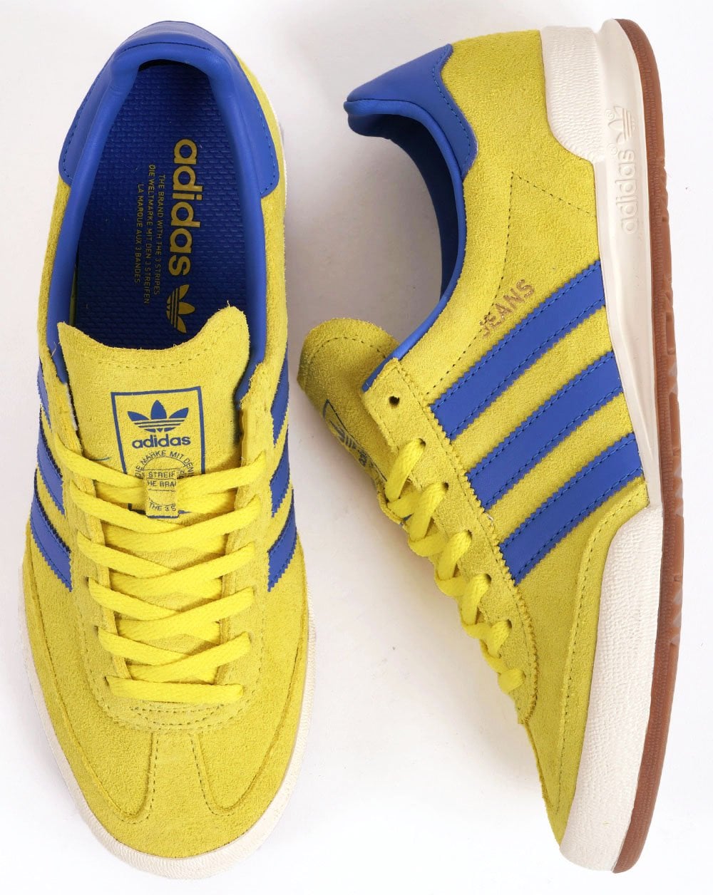 Adidas Jeans Trainers Yellow/blue