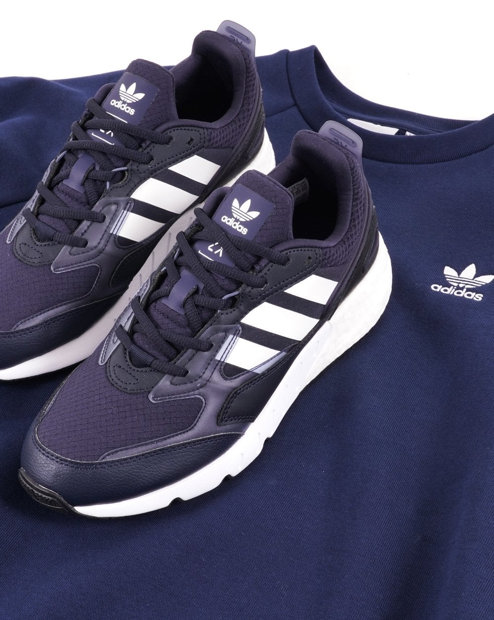 Adidas Zx 1k Boost 2.0 Trainers Legend Ink/White
