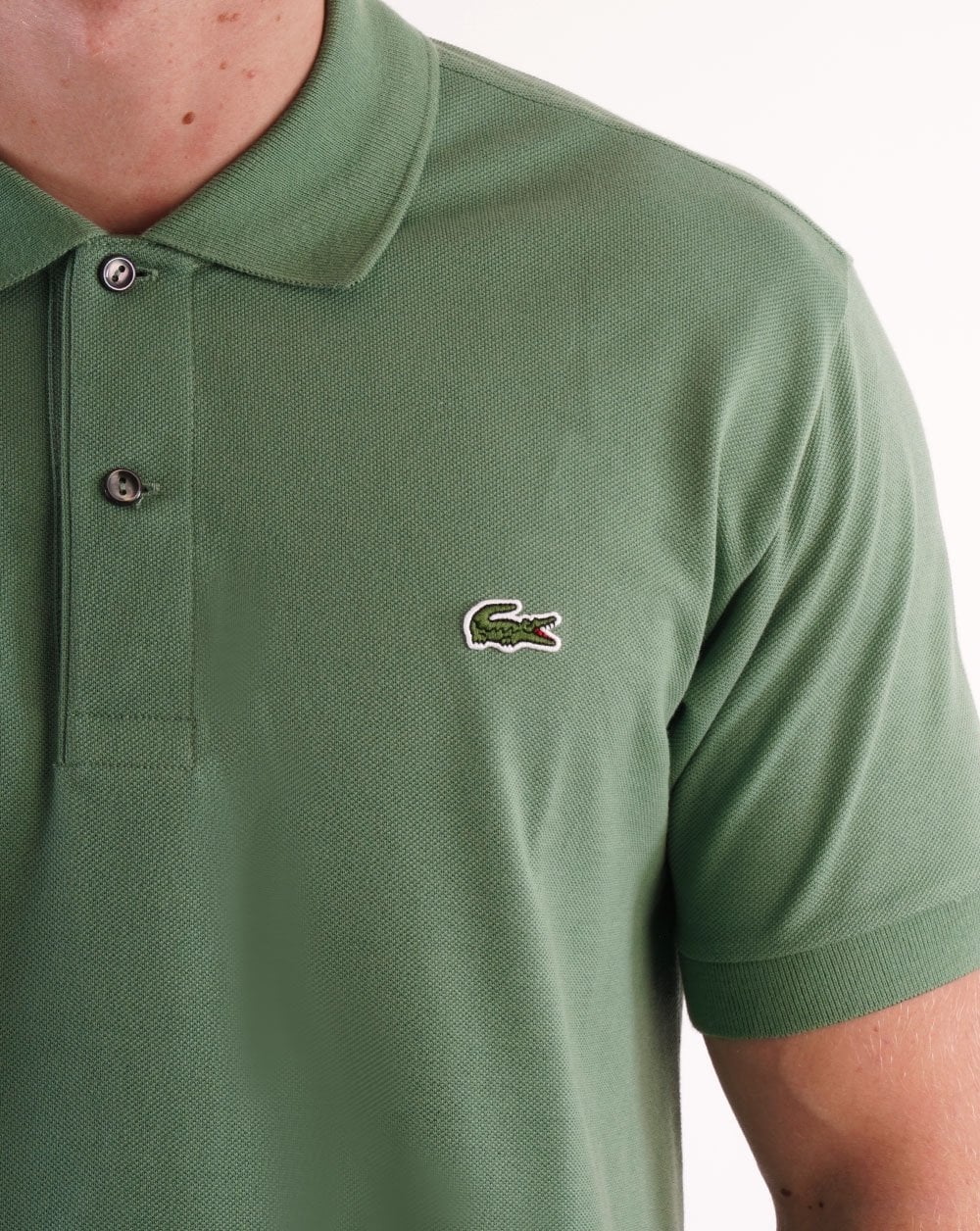 Lacoste Classic Polo Shirt Ash Green