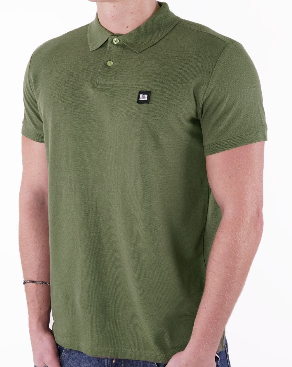 Weekend Offender Polo Shirt Army Green
