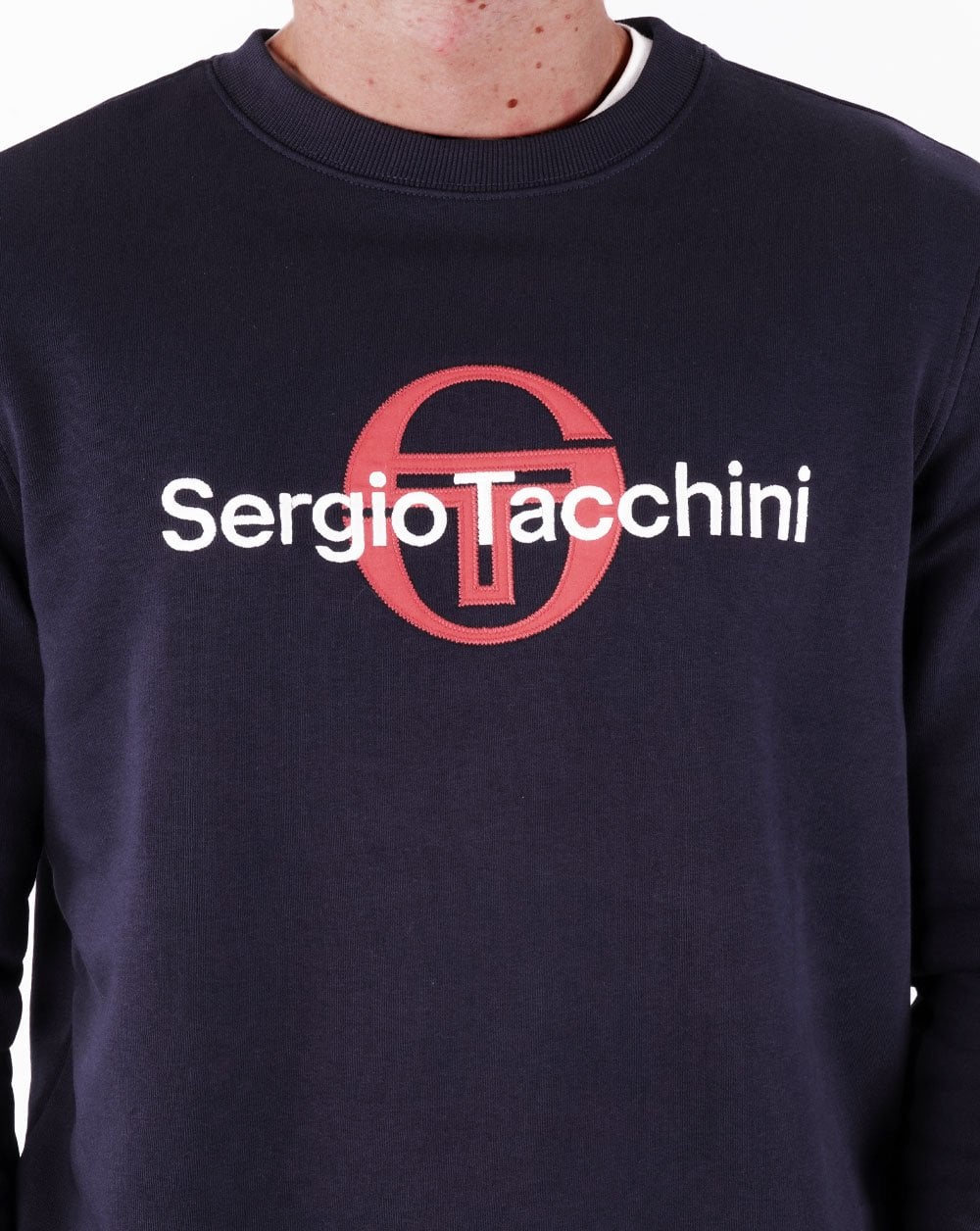 Sergio Tacchini Mirto Crew Sweat Navy Blue