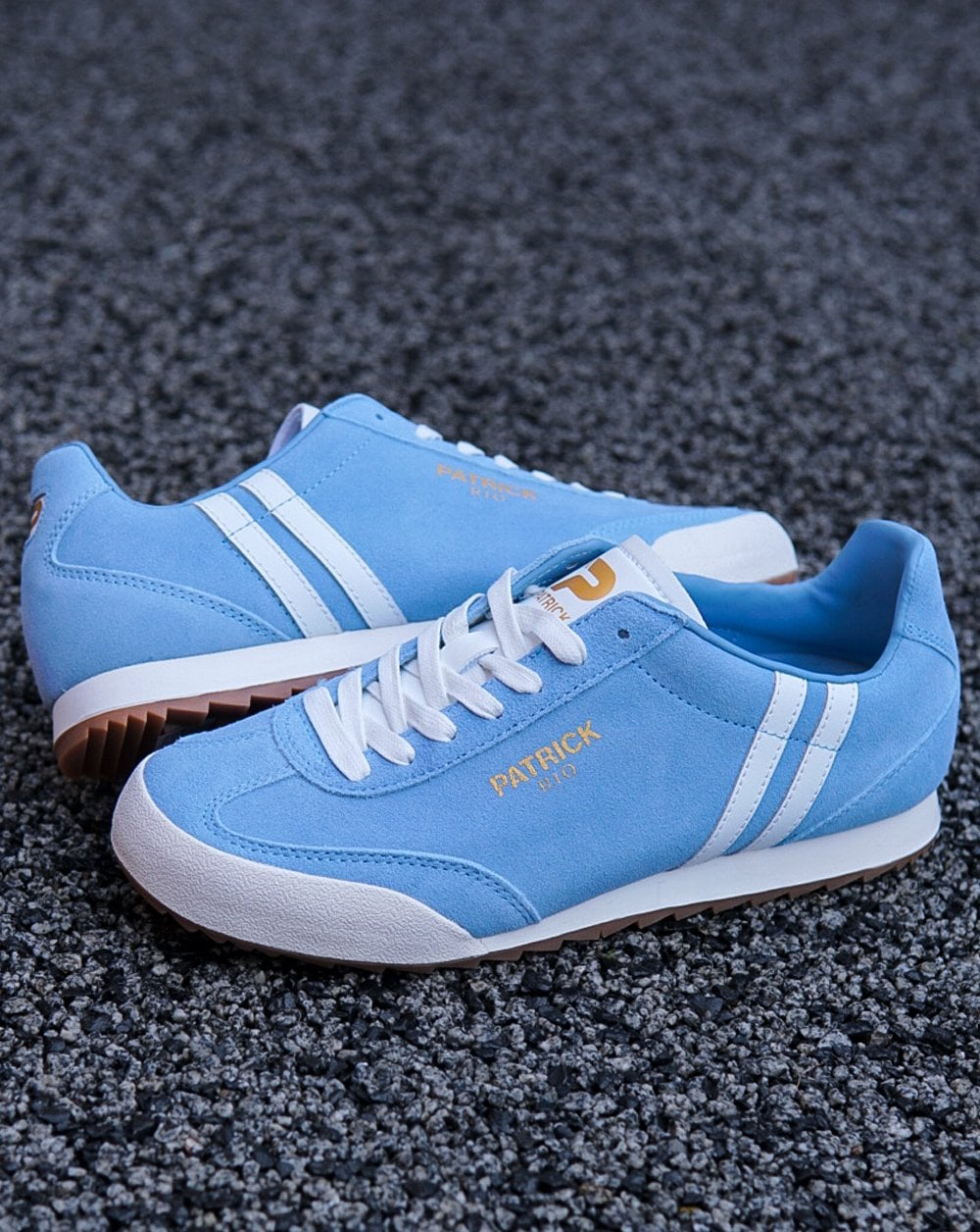 Patrick Rio Trainers Sky Blue