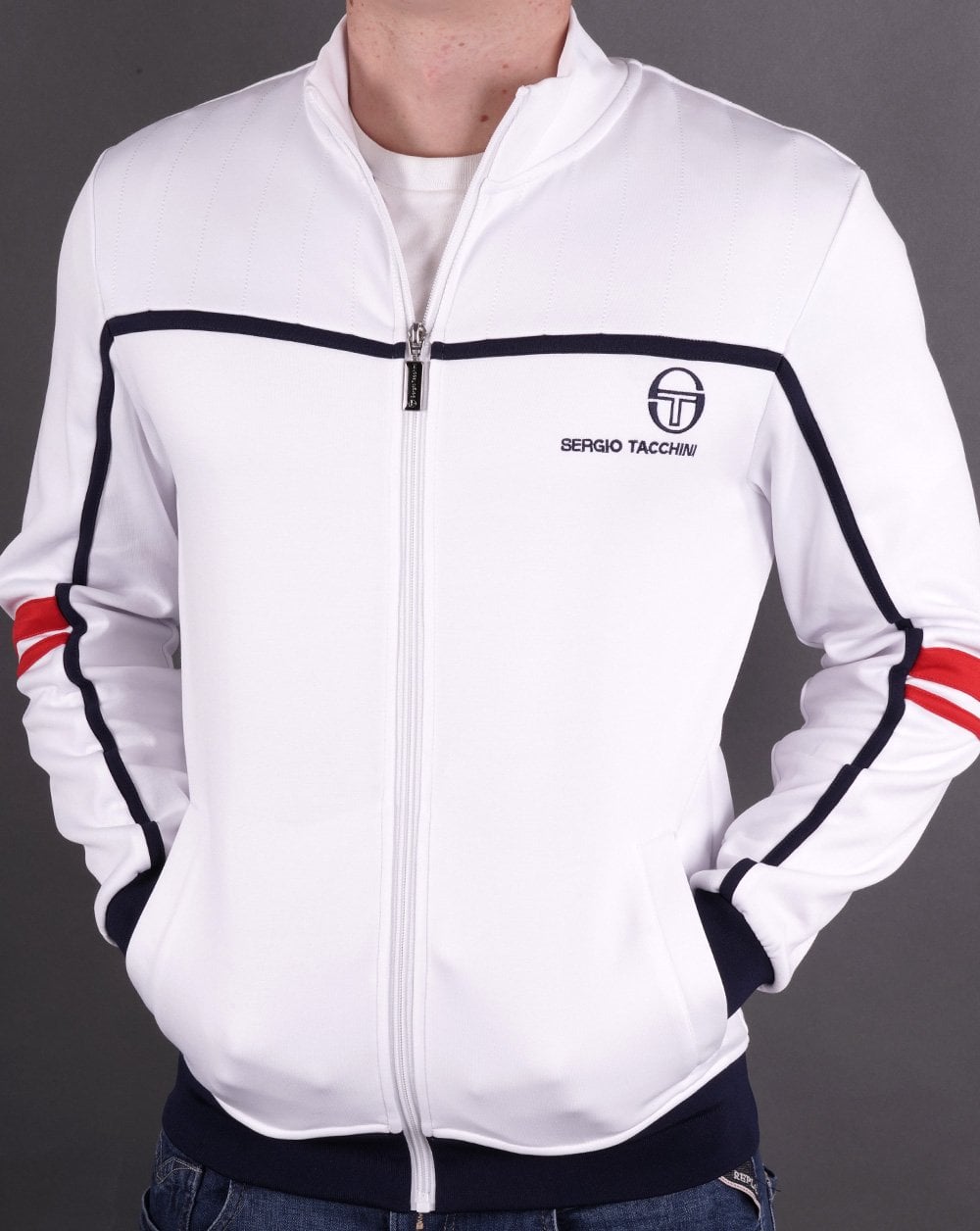 Sergio Tacchini Forzair Track Top White