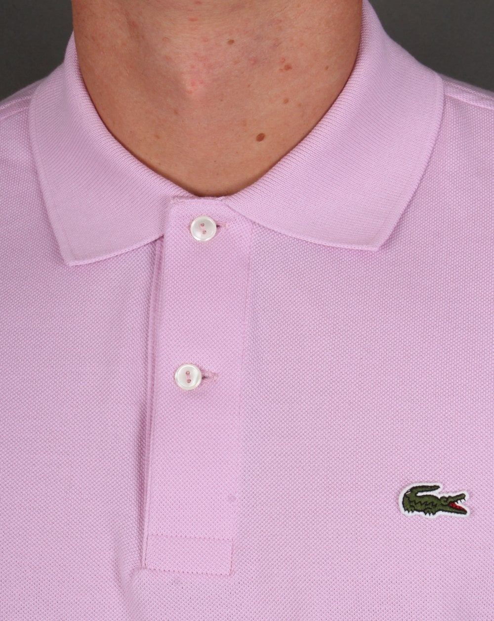 Lacoste Classic Polo Shirt Pink