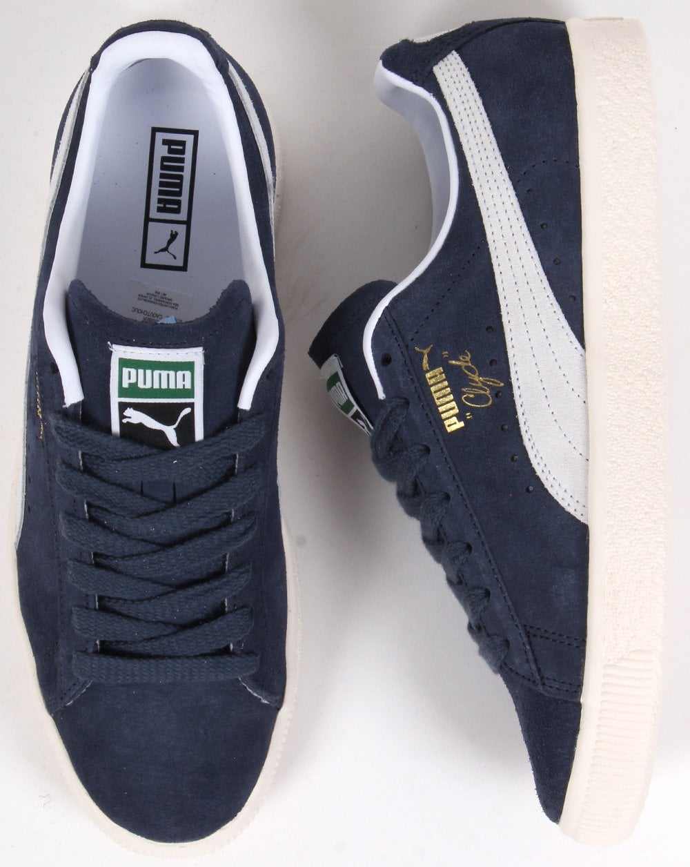Puma Clyde Trainer Navy