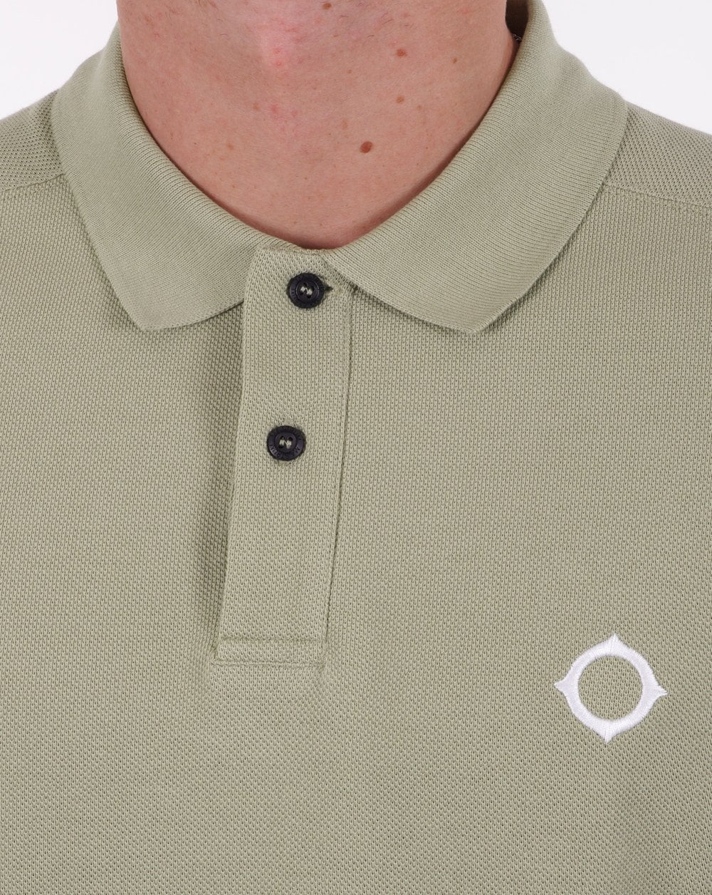 Ma.strum Pique Polo Green