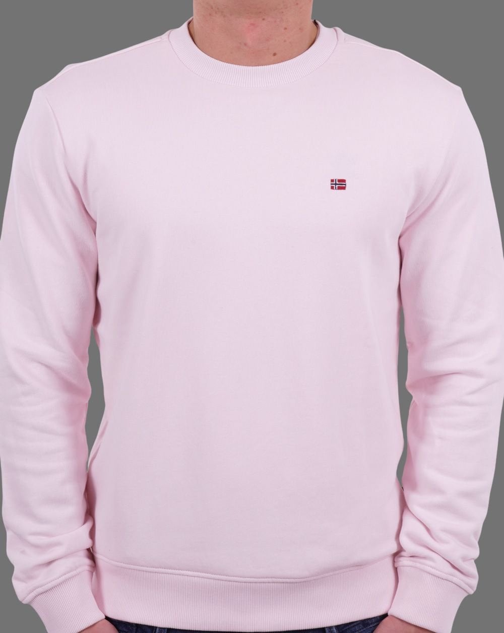 Napapijri Balis Crew Neck Sweatshirt Light Pink
