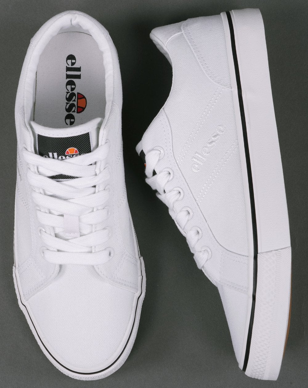 Ellesse Canvas Vulc Pumps White