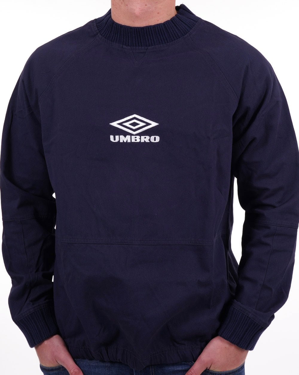 Umbro Classic 90s Drill Sweat Top Dark Navy