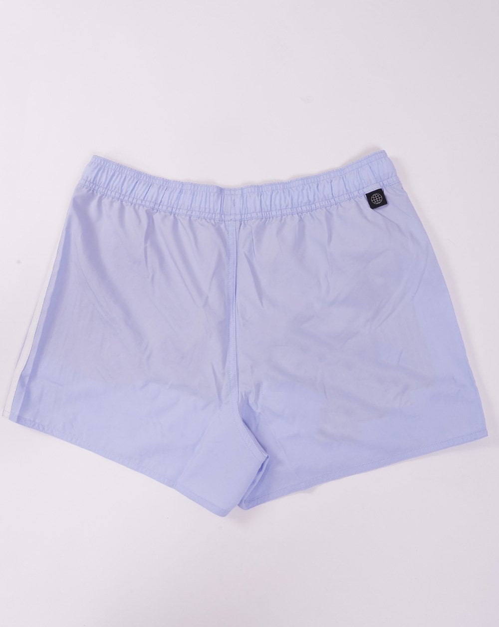 Adidas 3 Stripes CLX Swim Shorts Blue Dawn