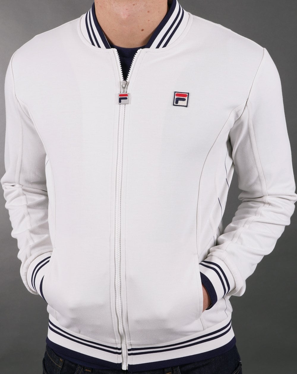 Fila Vintage Settanta II Track Top Cloud Grey