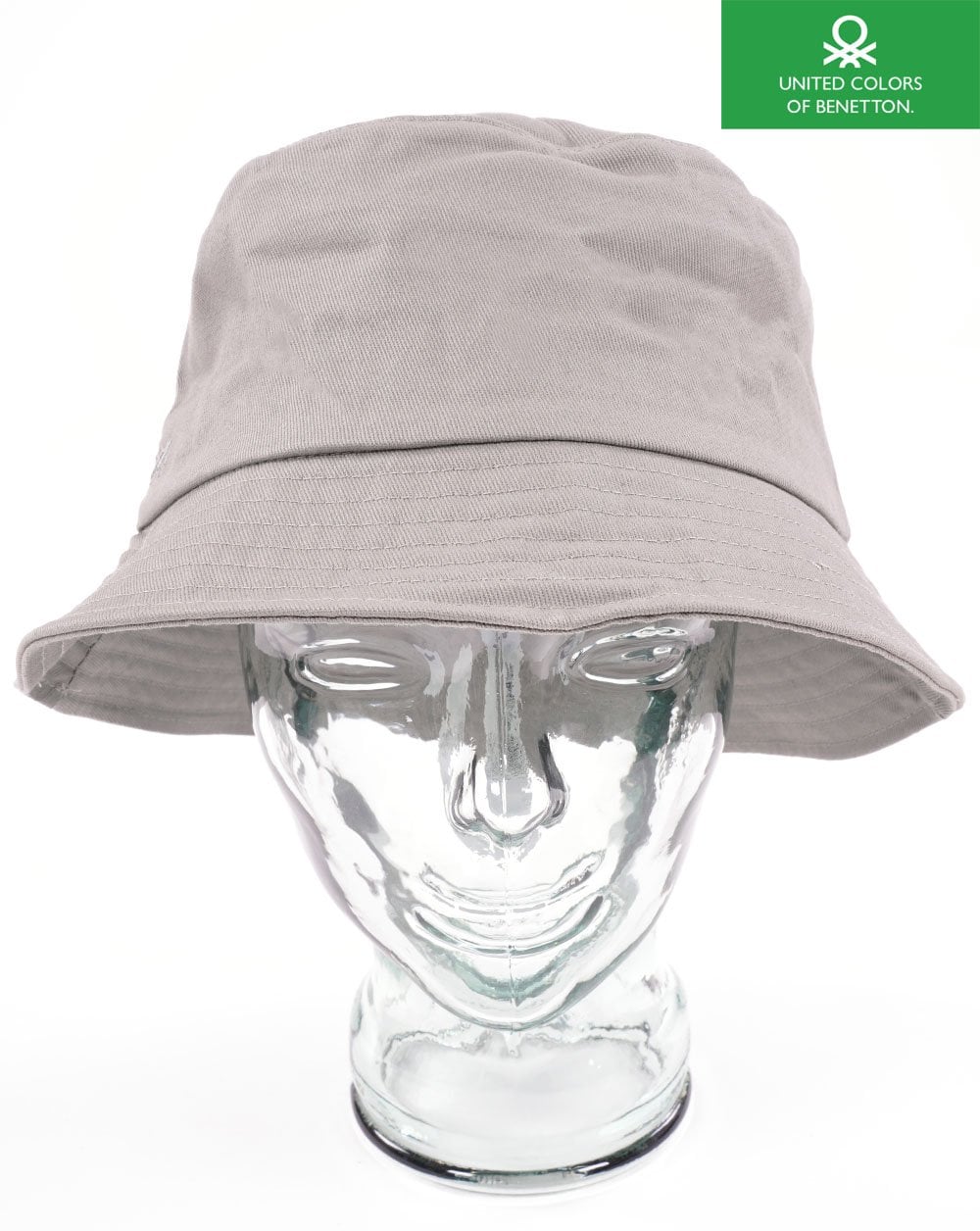 Benetton Bucket Hat Stone Grey