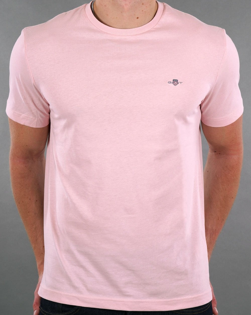 Gant Shield Crew T-shirt Pink