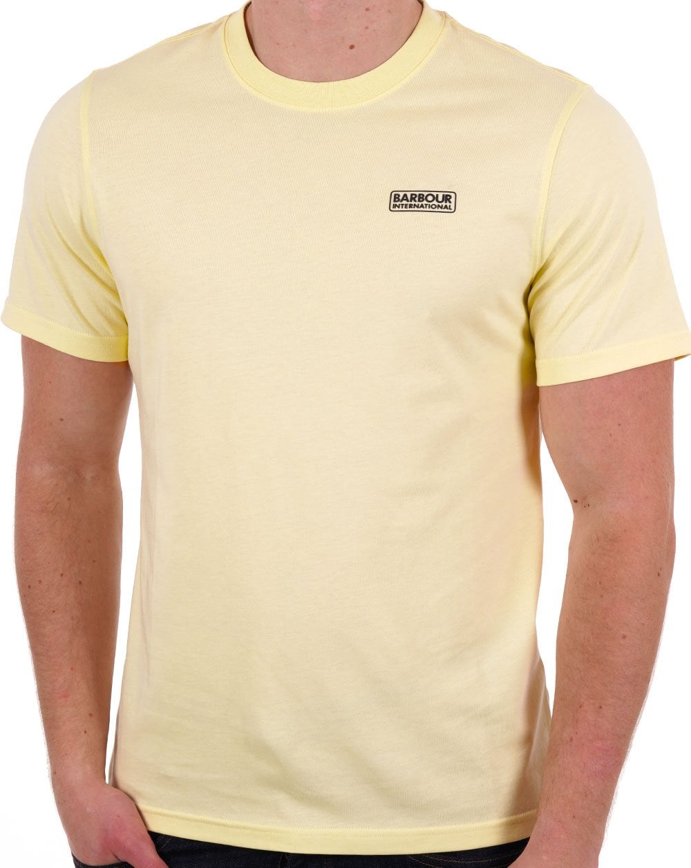 Barbour International Small Logo T-shirt Yellow