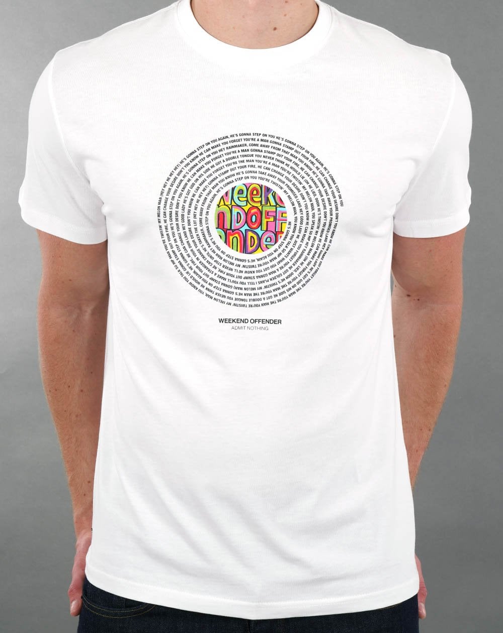Weekend Offender Melons T-shirt White