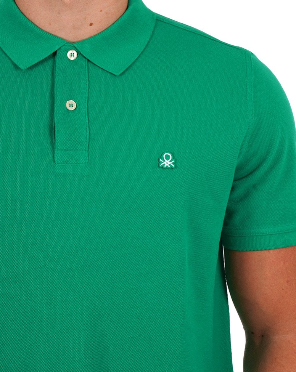 Benetton Polo Shirt Green