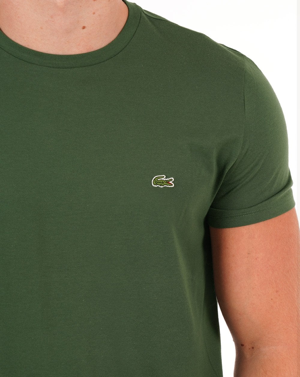 Lacoste Pima Cotton T Shirt Dark Green