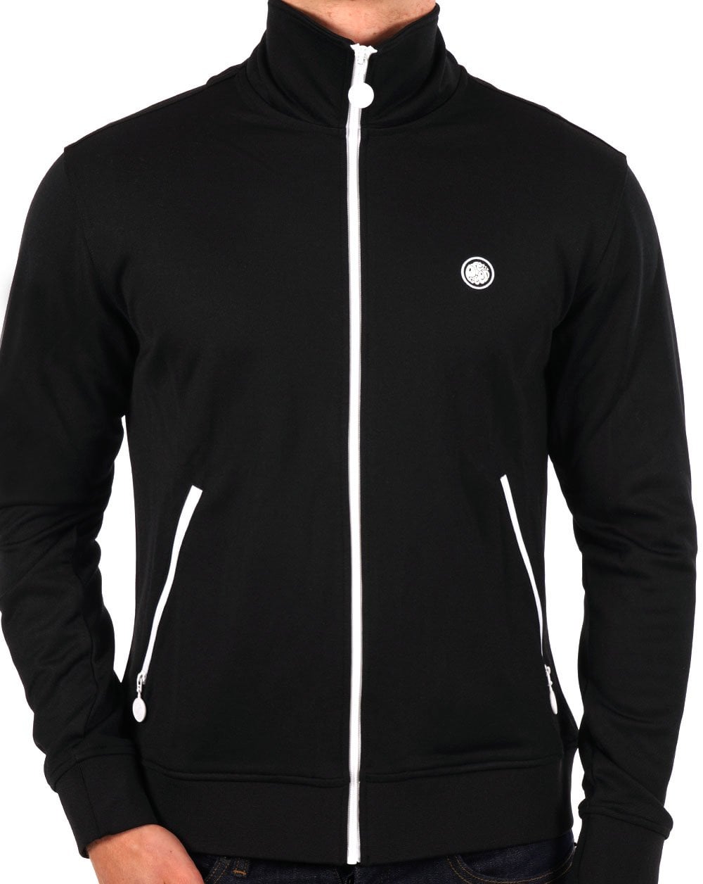 Pretty Green Boston Track Top Black